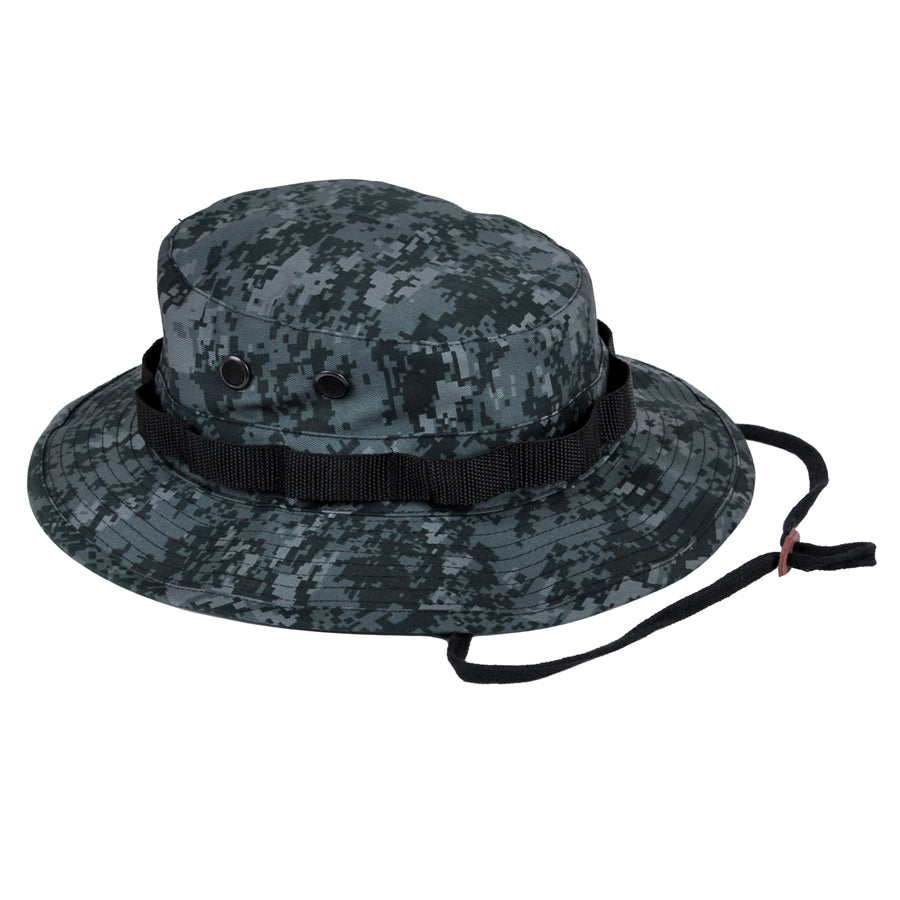 MilSpec Digital Camo Boonie Hat - Midnight Digital Camo