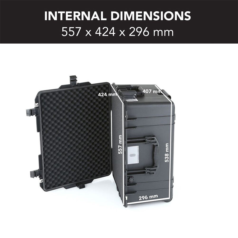 Evolution Gear 5630 Lite Series Trolley Hard Case in Black