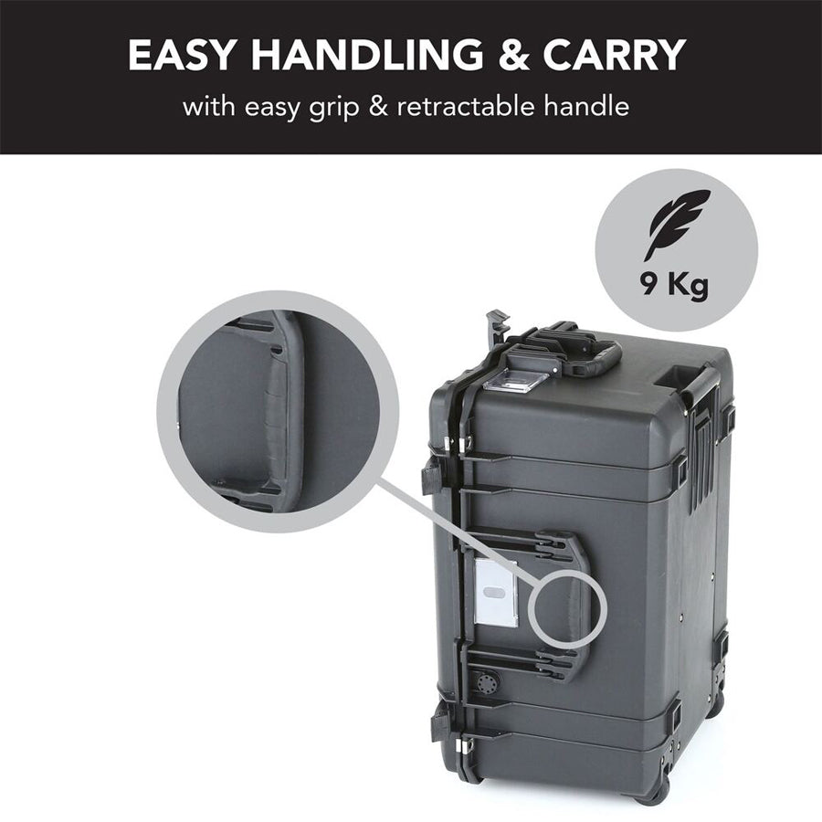 Evolution Gear 5630 Lite Series Trolley Hard Case in Black