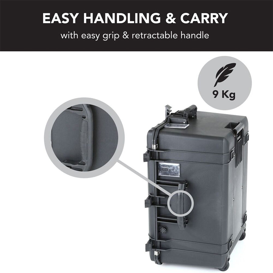 Evolution Gear 5640 Lite Series Trolley Hard Case in Black