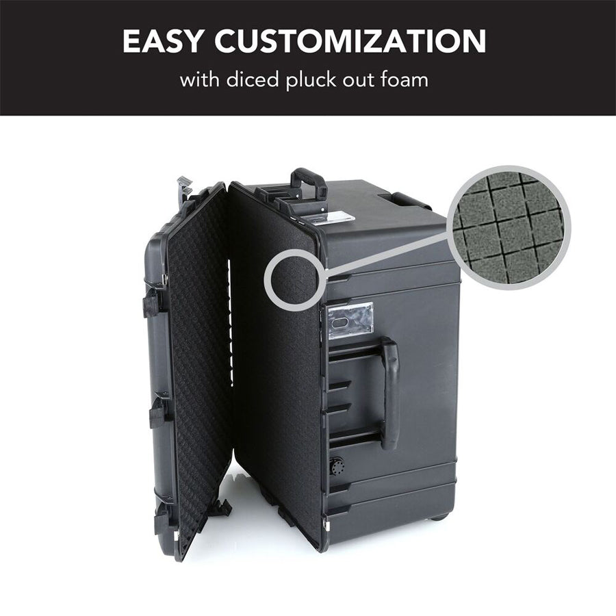 Evolution Gear 5640 Lite Series Trolley Hard Case in Black