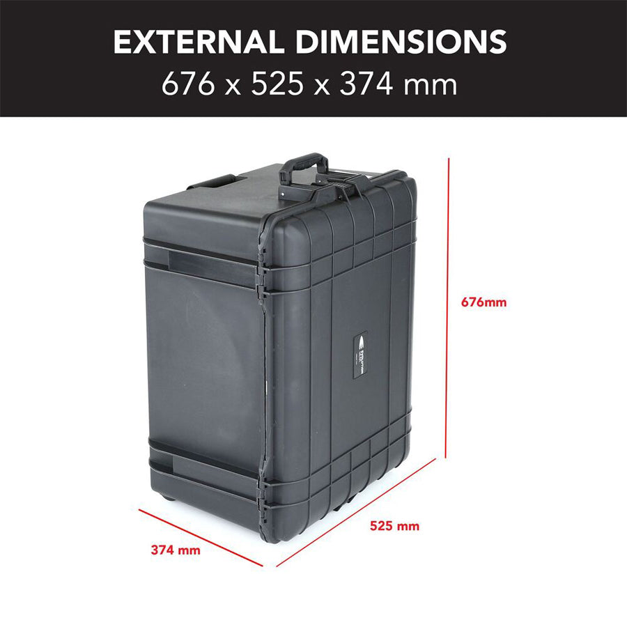 Evolution Gear 5640 Lite Series Trolley Hard Case in Black