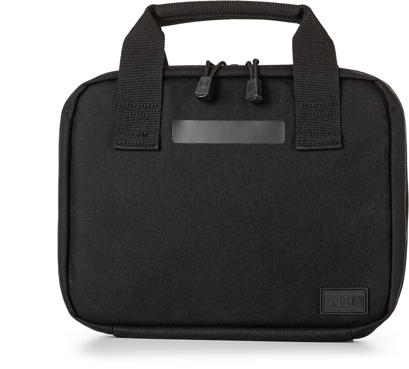 5.11 Double Pistol Case Bag Black Bags, Packs and Cases 5.11 Tactical Tactical Gear Supplier Tactical Distributors Australia