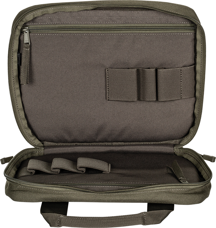 5.11 Double Pistol Case Bag Ranger Green Bags, Packs and Cases 5.11 Tactical Tactical Gear Supplier Tactical Distributors Australia