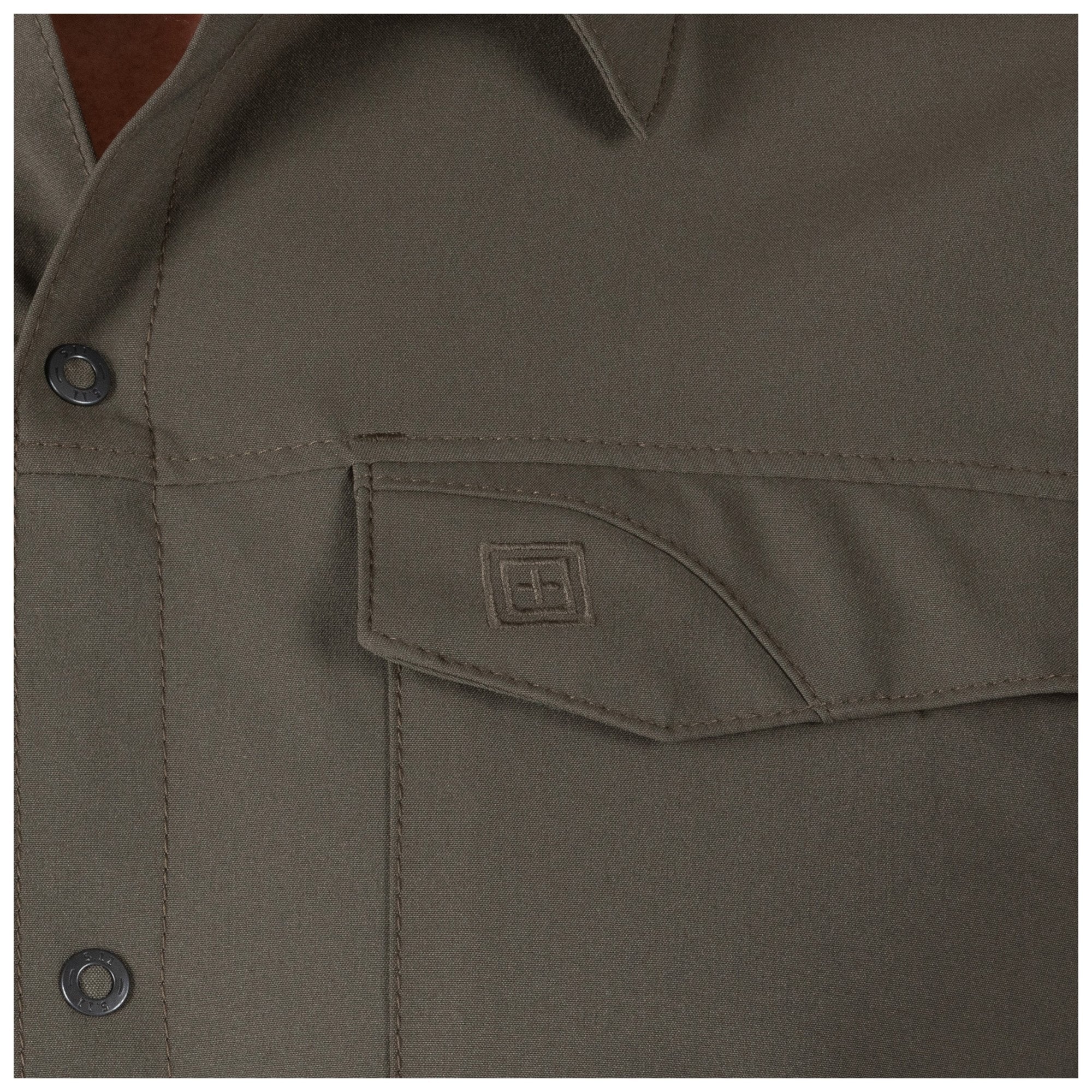 5.11 Freedom Flex Woven Long Sleeve Shirt Sage Green Shirts 5.11 Tactical Tactical Gear Supplier Tactical Distributors Australia