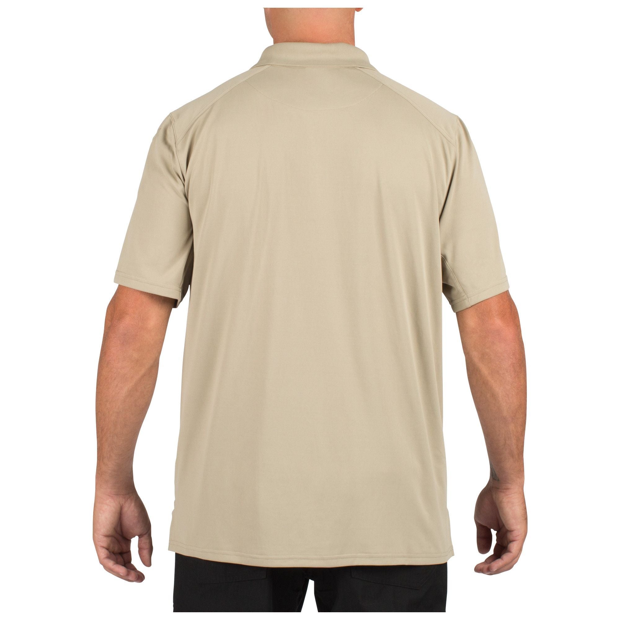 5.11 Helios Short Sleeve Polo Silver Tan Shirts 5.11 Tactical Tactical Gear Supplier Tactical Distributors Australia