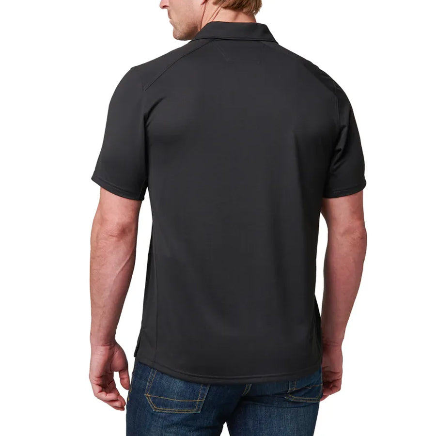 5.11 Professional Short Sleeve Polo Shirt - Black Short Sleeve Polos 5.11 Tactical Tactical Gear Supplier Tactical Distributors Australia