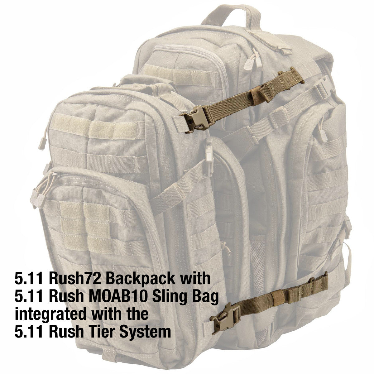 5.11 Rush Tier System Pack of 4 Accessories 5.11 Tactical Tactical Gear Supplier Tactical Distributors Australia