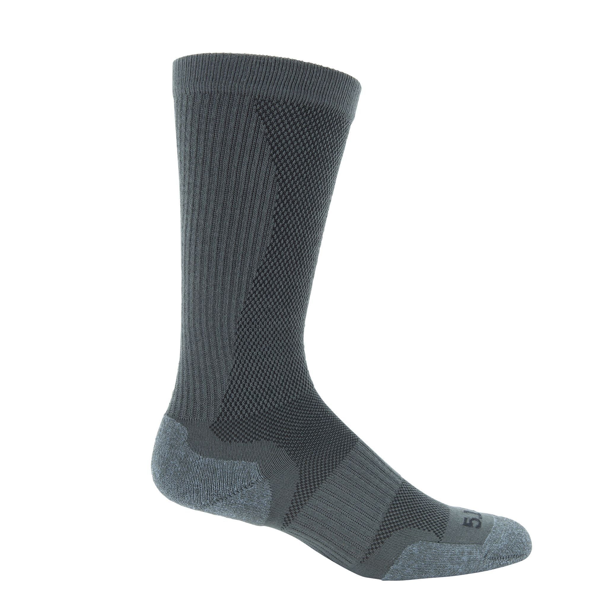 5.11 Slip Stream OTC Socks Footwear 5.11 Tactical Black Small Tactical Gear Supplier Tactical Distributors Australia