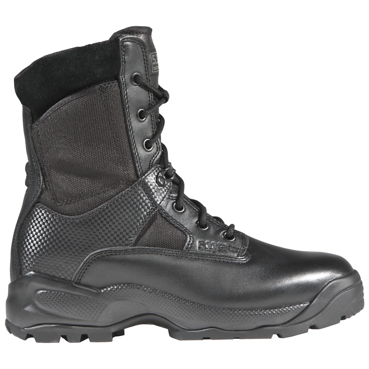 5.11 Tactical 12001 ATAC 2.0 8&quot; Side Zip Boot Black Boots 5.11 Tactical 4 Regular Tactical Gear Supplier Tactical Distributors Australia