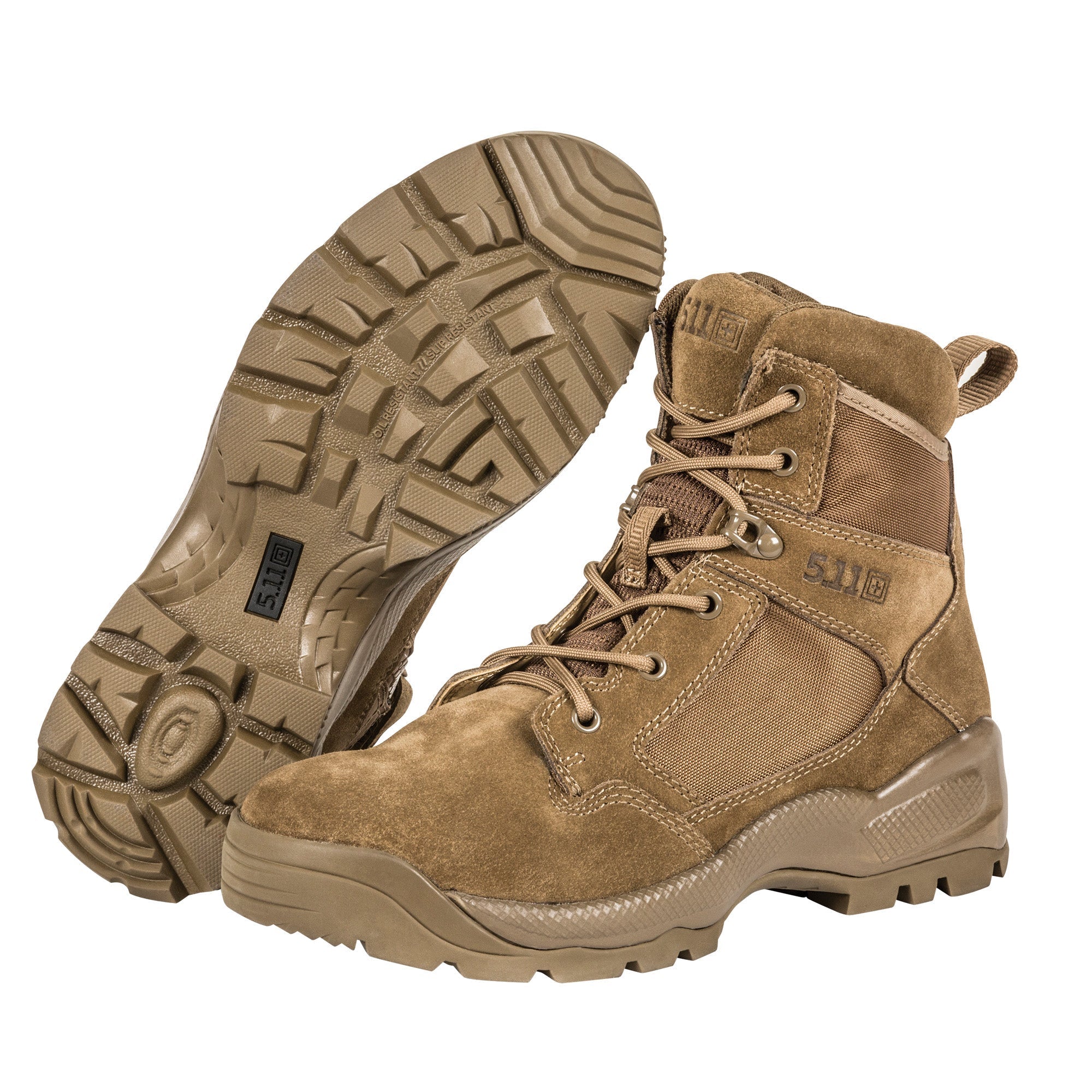 5.11 Tactical ATAC 2.0 6 Inches Side Zip Desert Boot Dark Coyote Footwear 5.11 Tactical Tactical Gear Supplier Tactical Distributors Australia