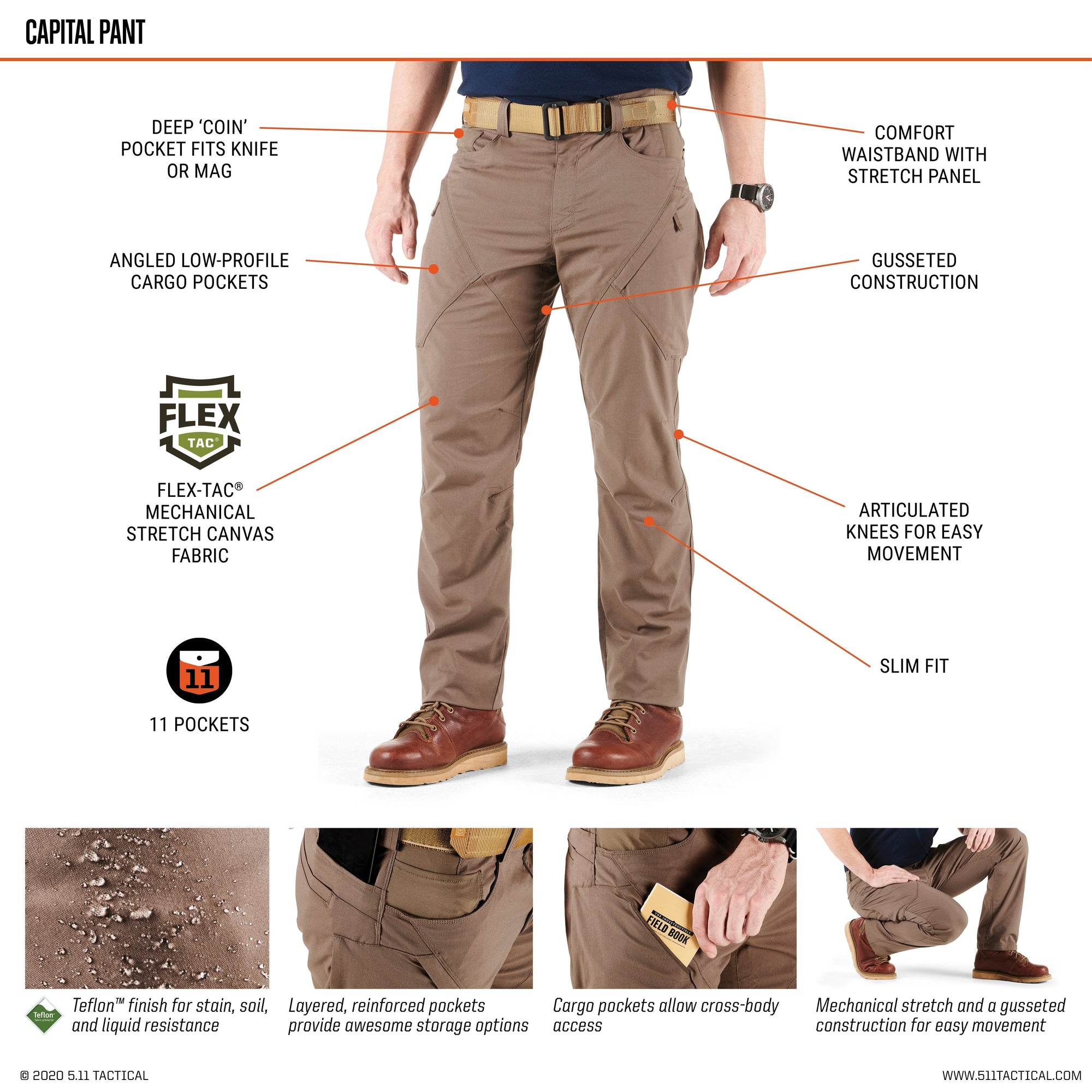 5.11 Tactical Capital Pant Stone Pants 5.11 Tactical Tactical Gear Supplier Tactical Distributors Australia