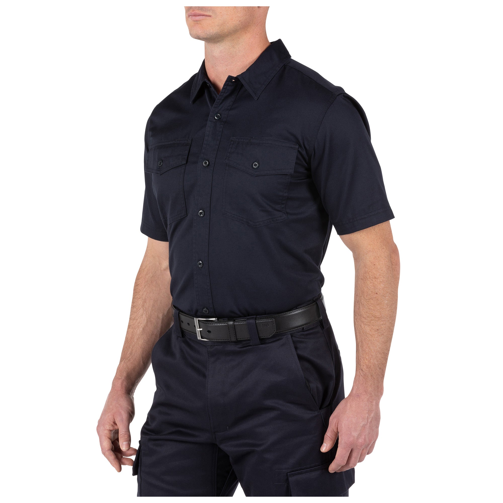 5.11 Tactical Company Short Sleeve Shirt Fire Navy Outerwear 5.11 Tactical Tactical Gear Supplier Tactical Distributors Australia