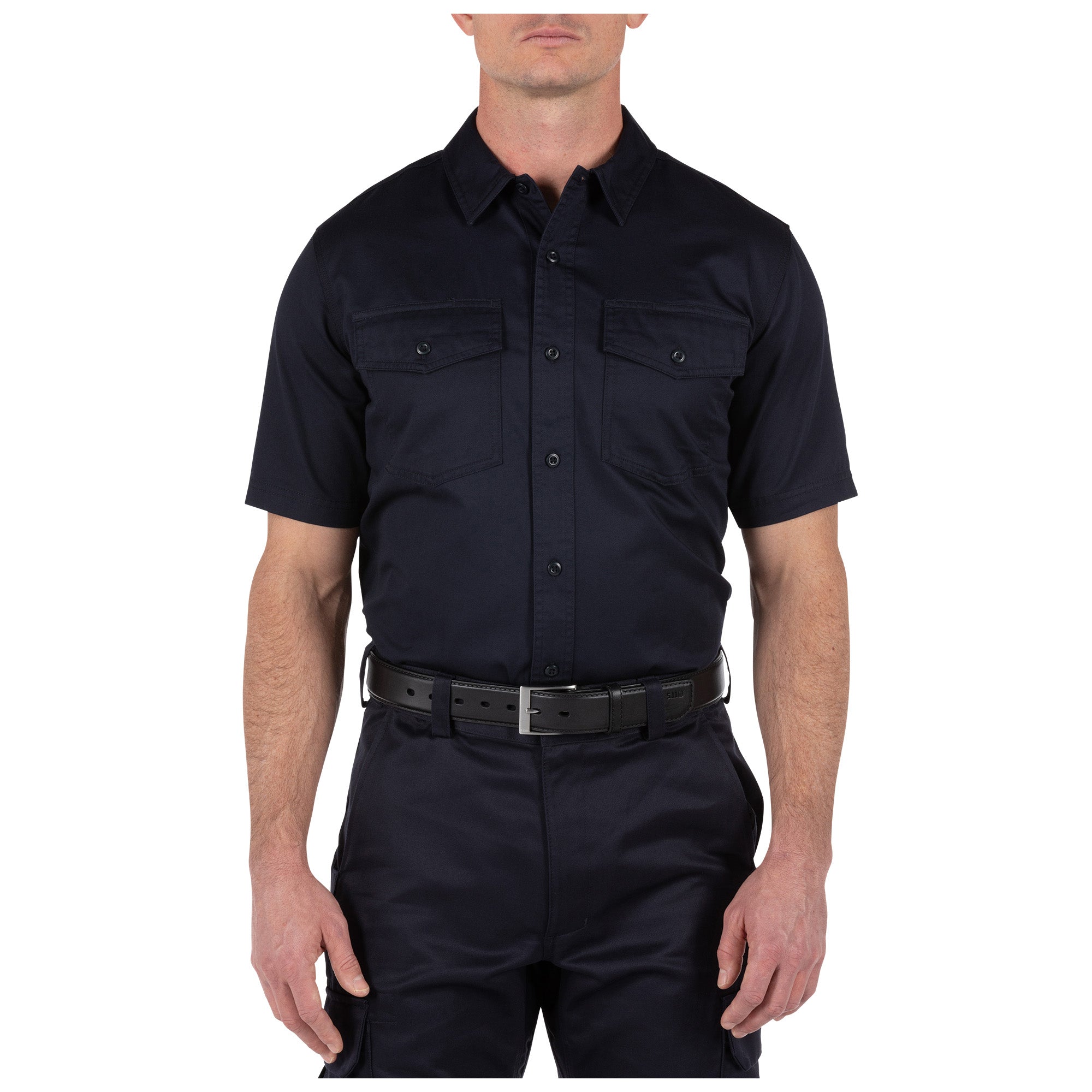 5.11 Tactical Company Short Sleeve Shirt Fire Navy Outerwear 5.11 Tactical Small Tactical Gear Supplier Tactical Distributors Australia
