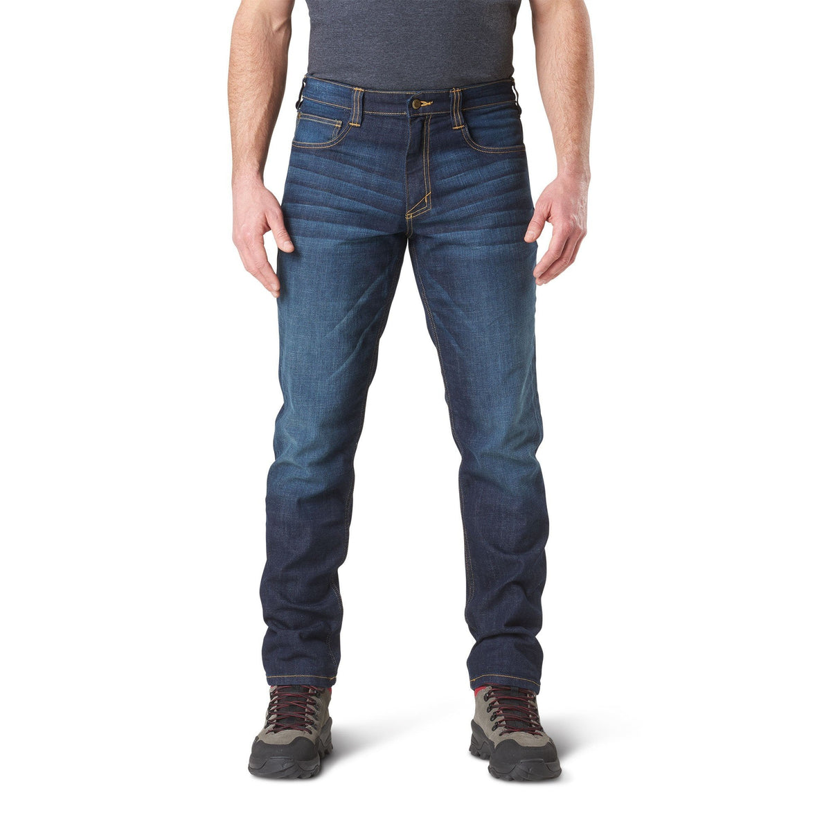 5.11 Tactical Defender Flex Slim Jeans Dark Wash Indigo Pants 5.11 Tactical 28 30 Tactical Gear Supplier Tactical Distributors Australia