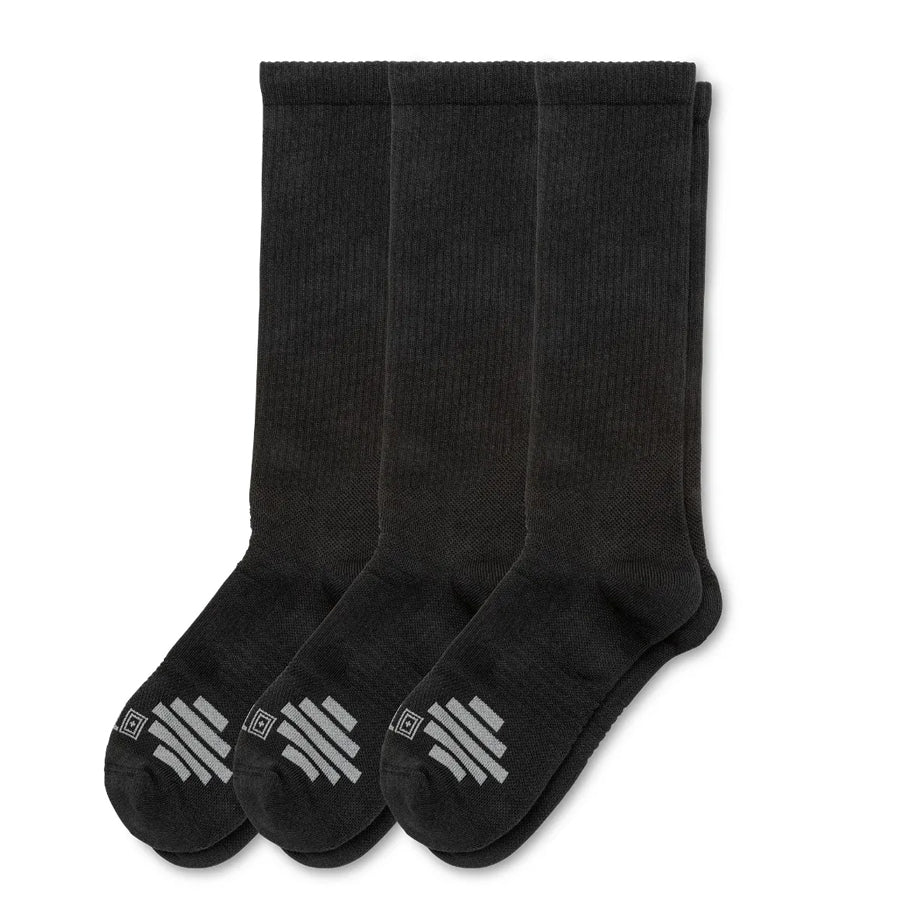 5.11 Tactical Duty Ready Plus OTC Socks Pack of 3 Footwear Accessories 5.11 Tactical Tactical Gear Supplier Tactical Distributors Australia