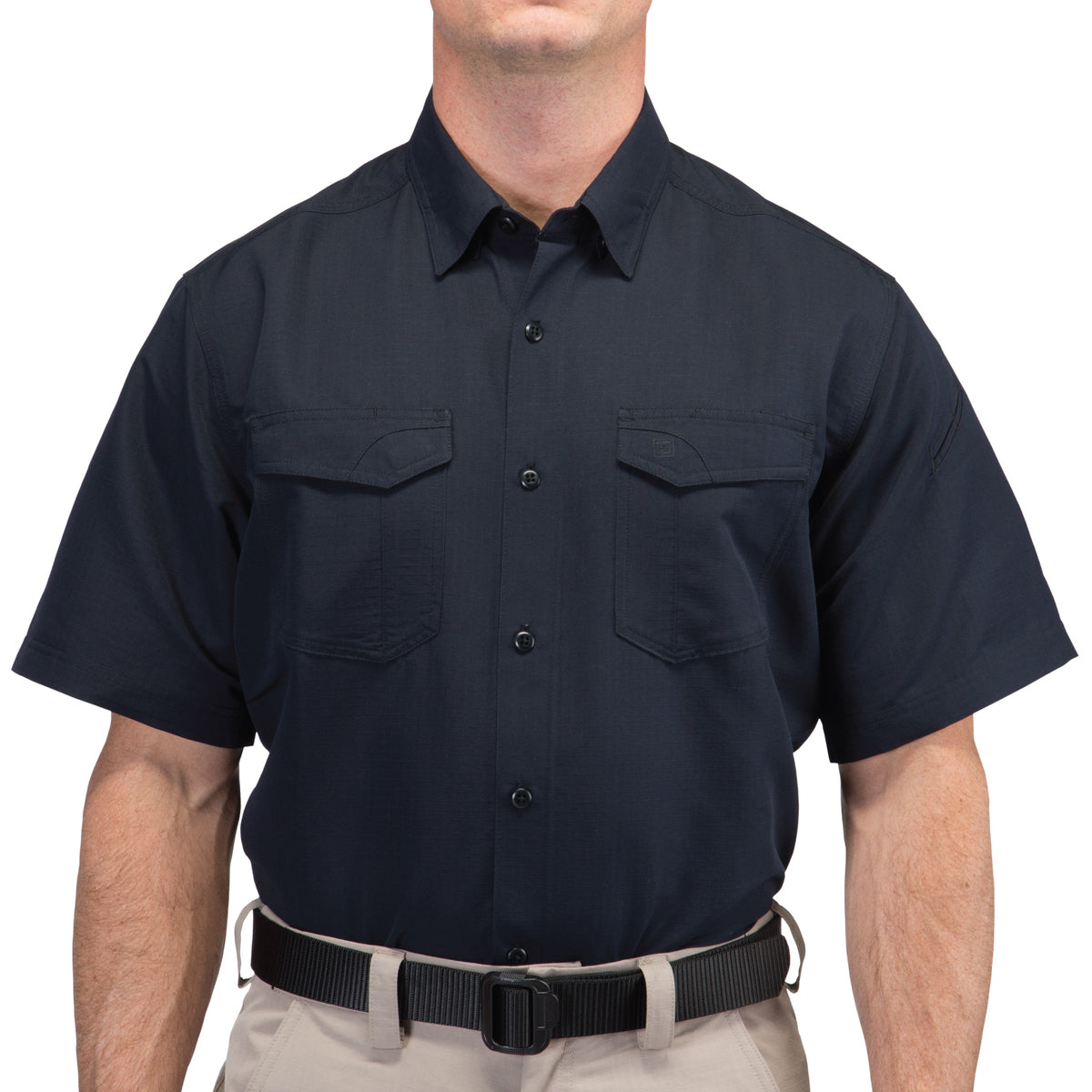 5.11 Tactical Fast-Tac Short-Sleeve Shirt Shirts 5.11 Tactical Small Dark Navy Tactical Gear Supplier Tactical Distributors Australia