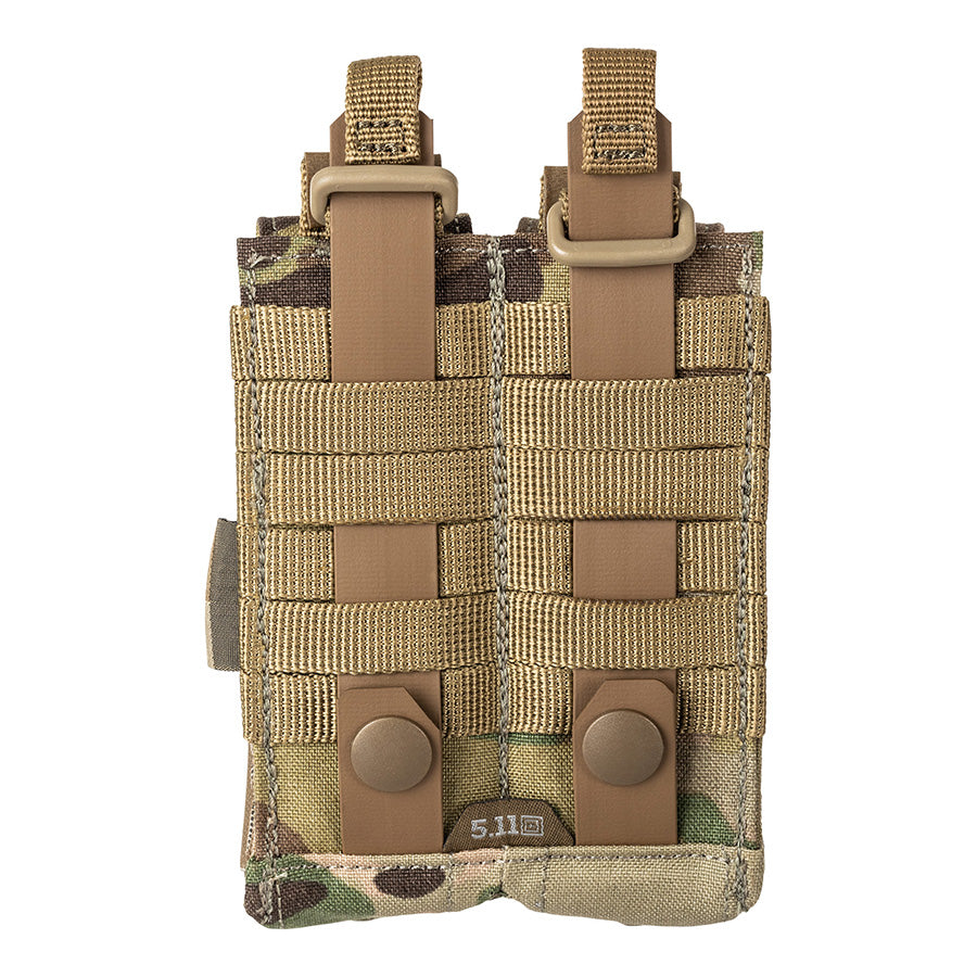 5.11 Tactical Flex Double Pistol Mag Cover Pouch Multicam Accessories 5.11 Tactical Tactical Gear Supplier Tactical Distributors Australia