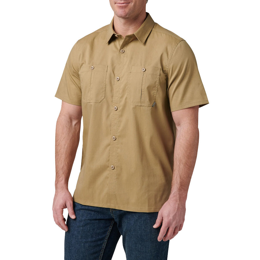 5.11 Tactical Landen Work Shirt Short Sleeve Shirts 5.11 Tactical Small Elmwood Tactical Gear Supplier Tactical Distributors Australia