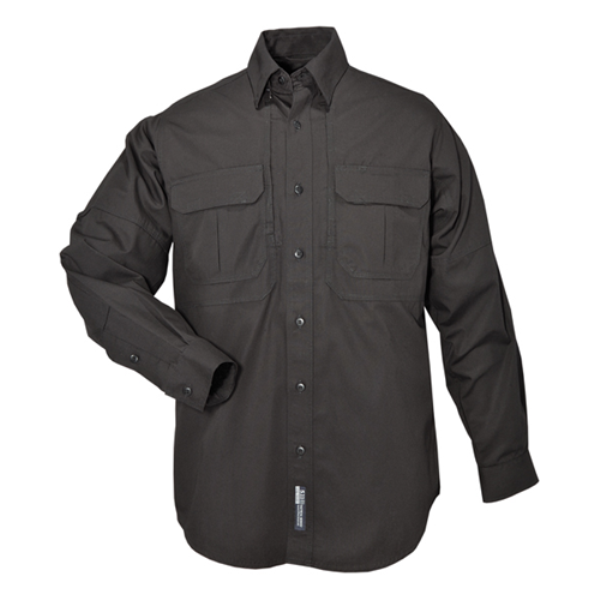 5.11 Tactical Men's Long Sleeve Tactical Shirt Shirts 5.11 Tactical Black Extra Small Tactical Gear Supplier Tactical Distributors Australia