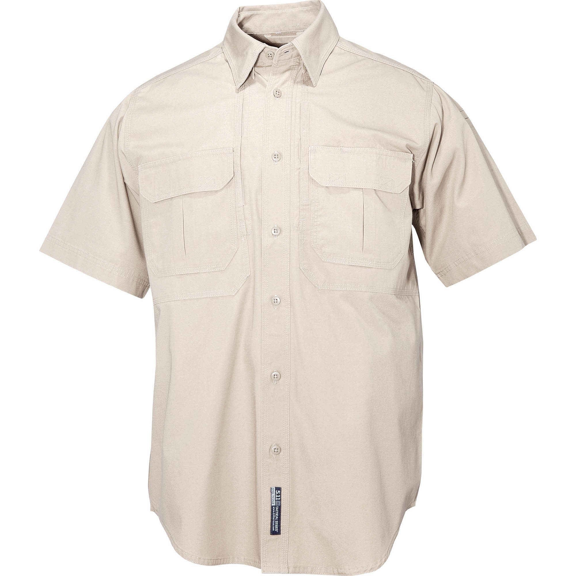 5.11 Tactical Men's Short Sleeve Tactical Shirt Shirts 5.11 Tactical Khaki Extra Small Tactical Gear Supplier Tactical Distributors Australia