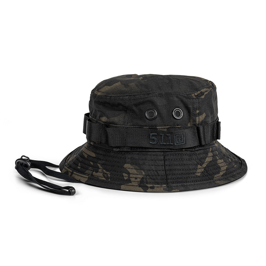 5.11 Tactical Multicam Black Boonie Hat Accessories 5.11 Tactical Medium/Large Tactical Gear Supplier Tactical Distributors Australia