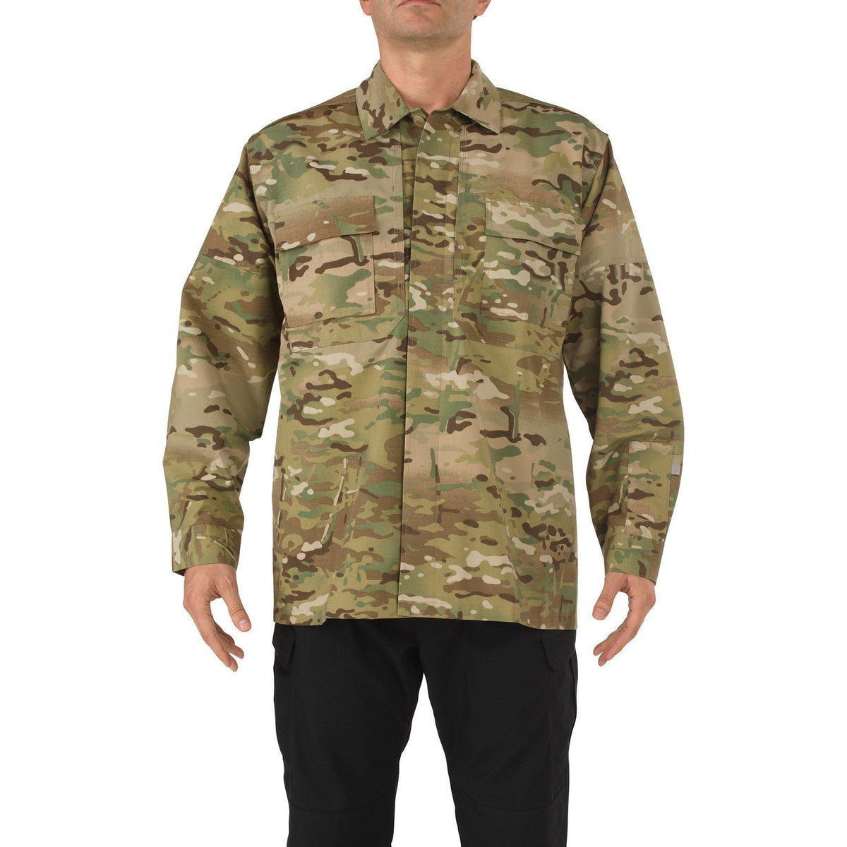 5.11 Tactical MultiCam Long Sleeve TDU Shirt Shirts 5.11 Tactical Tactical Gear Supplier Tactical Distributors Australia