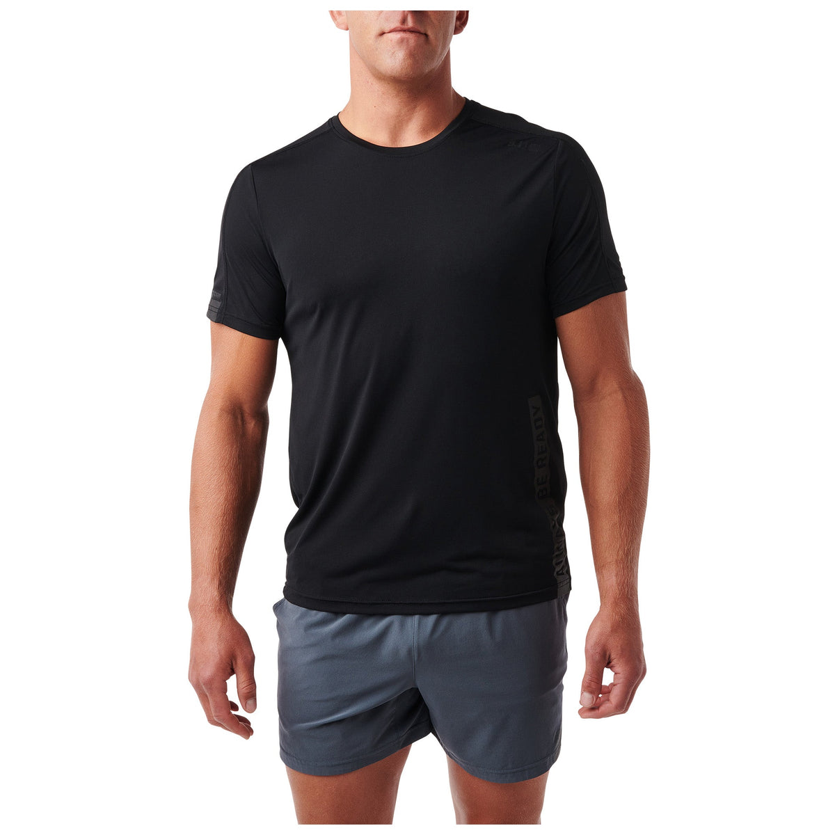 5.11 Tactical No Mercy PT-R Short Sleeve Top Tees &amp; Tanks 5.11 Tactical Black Small Tactical Gear Supplier Tactical Distributors Australia