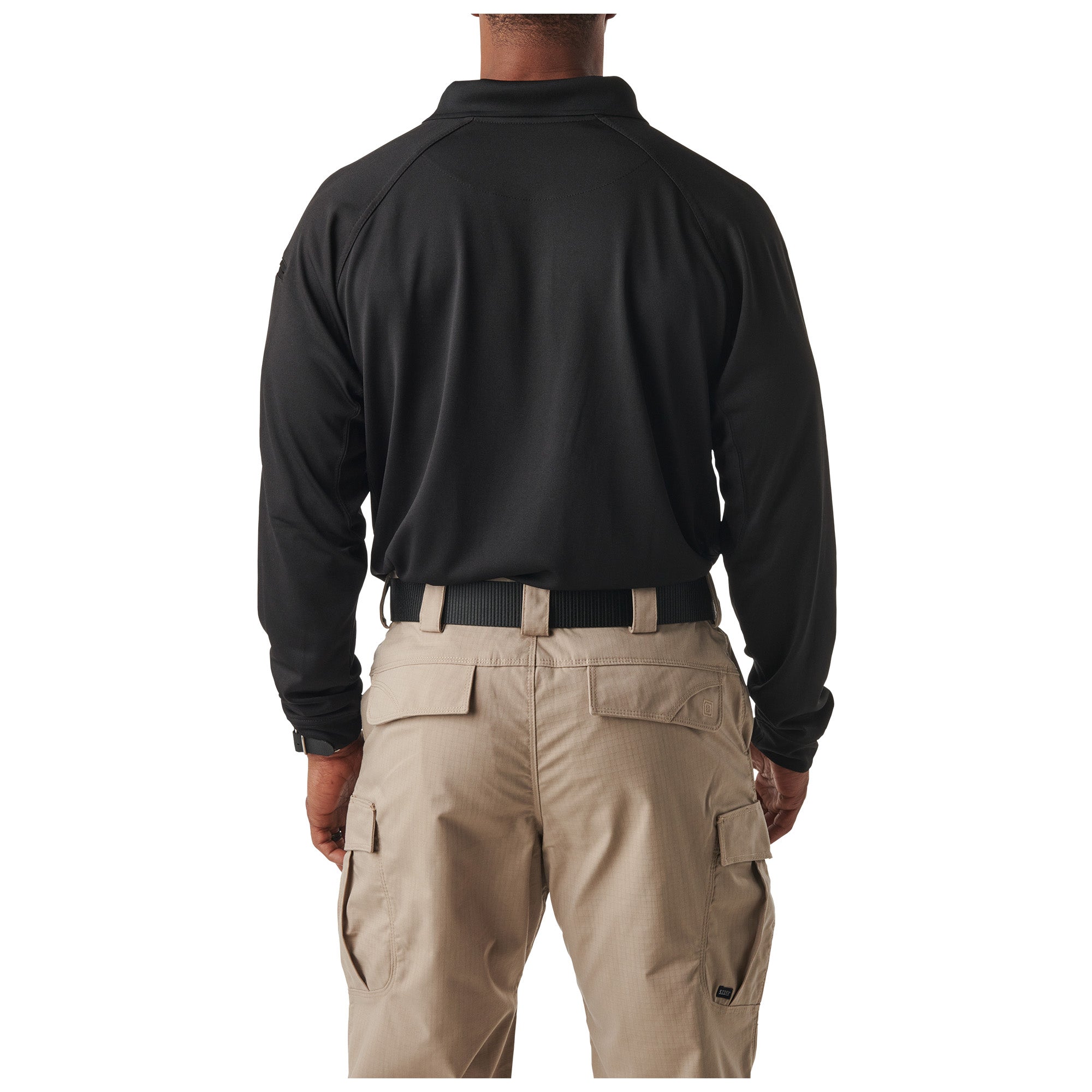 5.11 Tactical Performance Long Sleeve Polo Black Shirts 5.11 Tactical Tactical Gear Supplier Tactical Distributors Australia