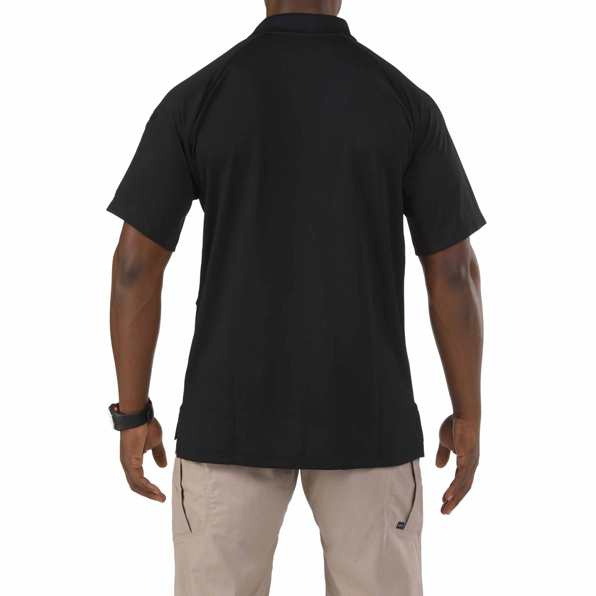 5.11 Tactical Performance Short Sleeve Polo Black Shirts 5.11 Tactical Extra Small Tactical Gear Supplier Tactical Distributors Australia