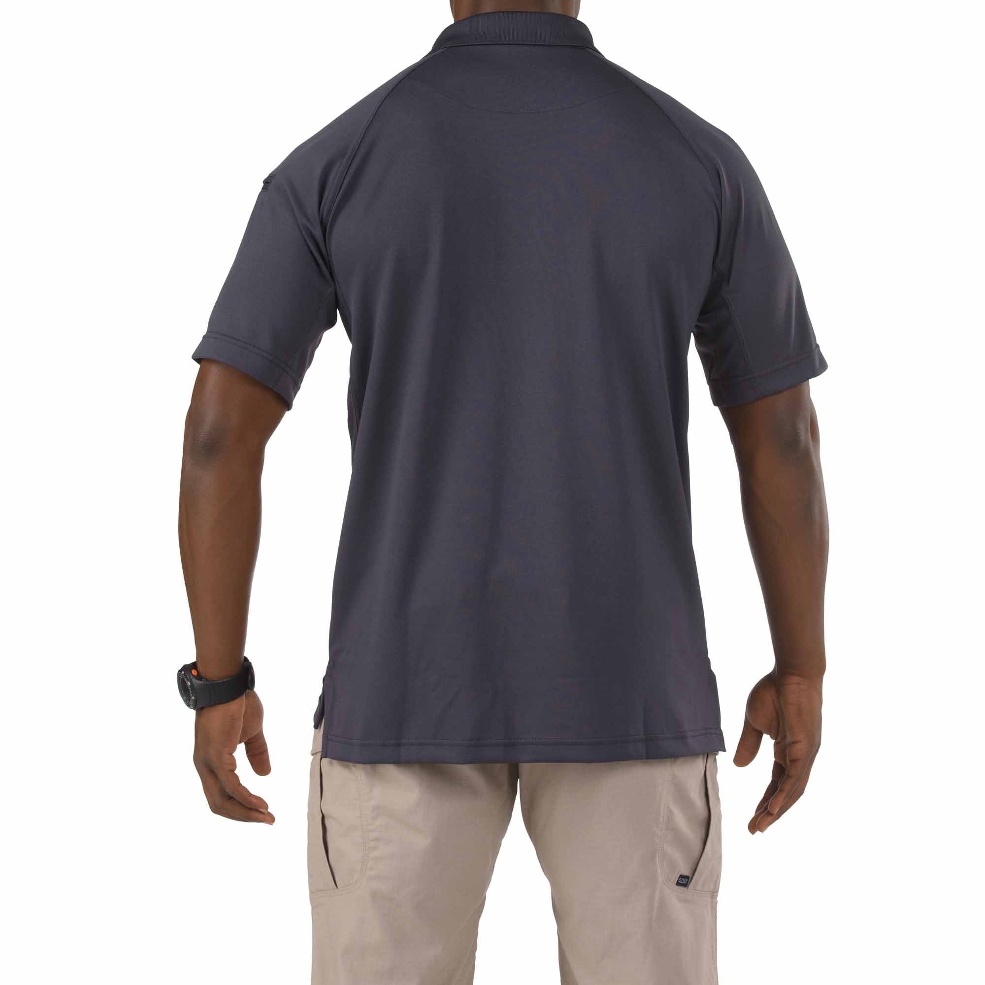 5.11 Tactical Performance Short Sleeve Polo Charcoal Shirts 5.11 Tactical Extra Small Tactical Gear Supplier Tactical Distributors Australia