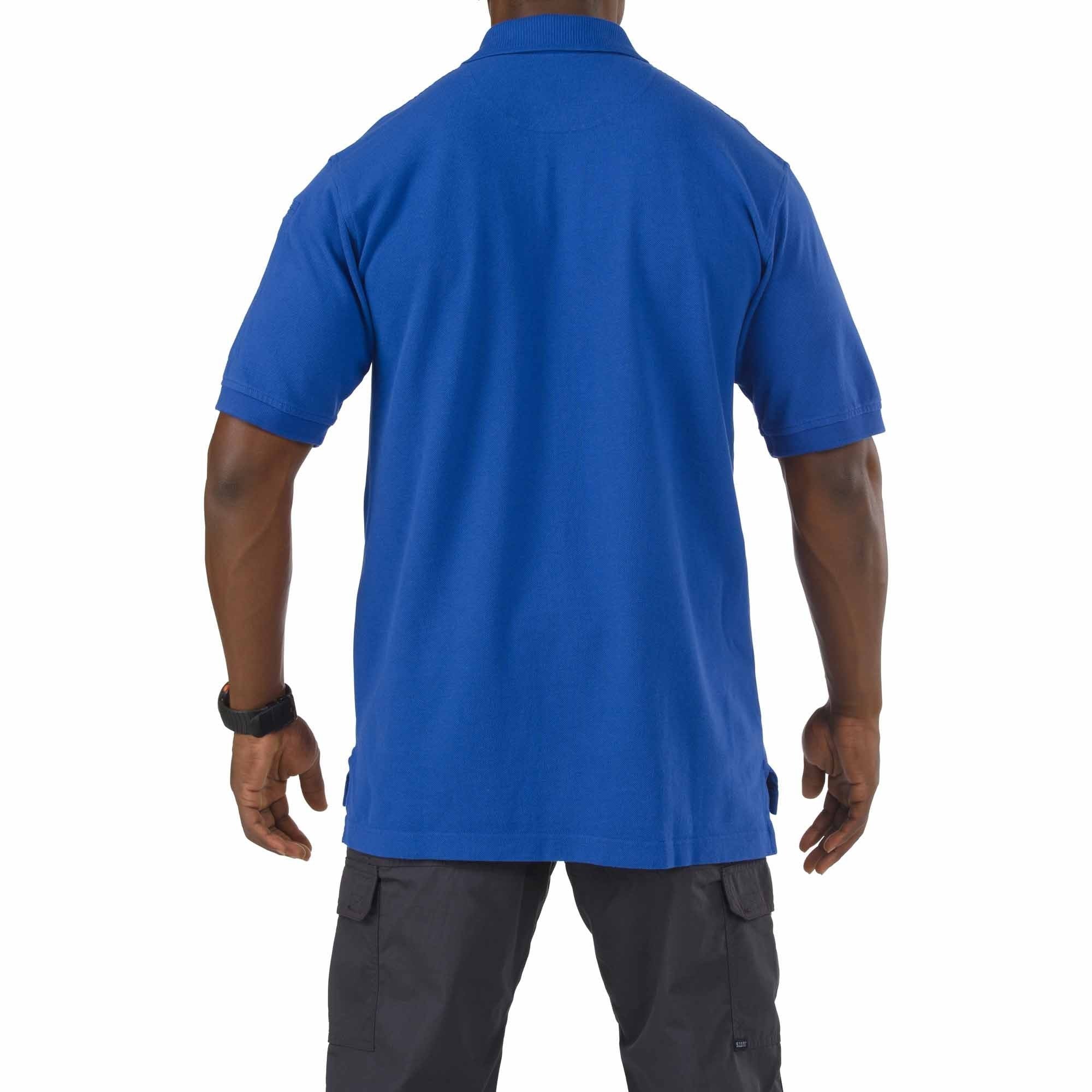 5.11 Tactical Professional Short Sleeve Polo Shirt Shirts 5.11 Tactical Academy Blue Extra Small / Regular Tactical Gear Supplier Tactical Distributors Australia