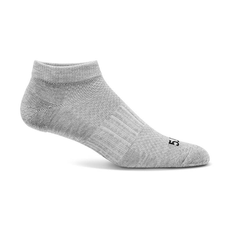 5.11 Tactical PT Ankle Sock 3 Pack Footwear 5.11 Tactical Heather Grey Small Tactical Gear Supplier Tactical Distributors Australia