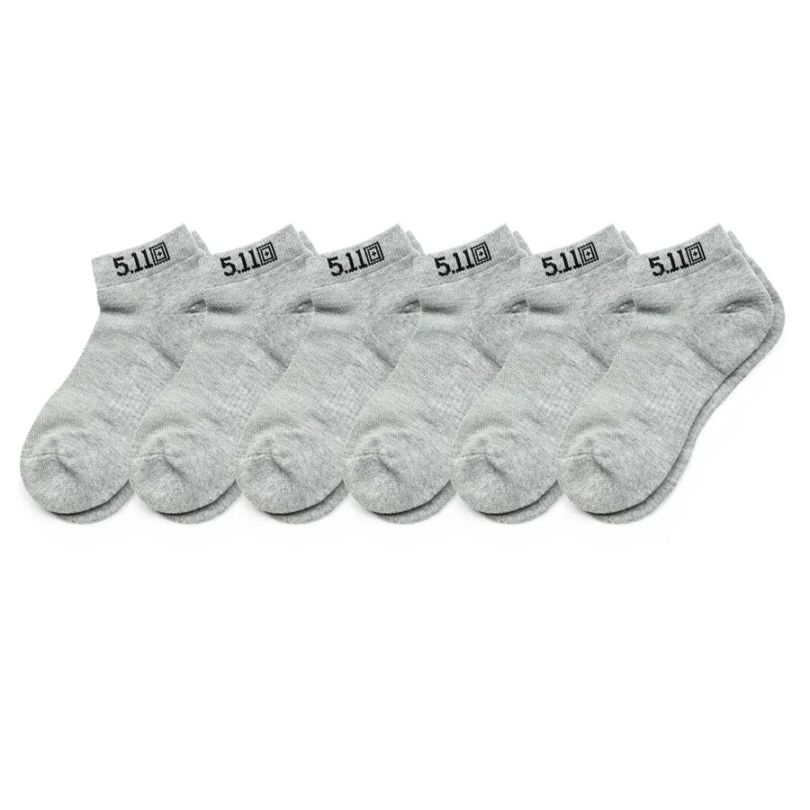 5.11 Tactical PT-R Basic Ankle Socks (6-Pack) Footwear Accessories 5.11 Tactical Tactical Gear Supplier Tactical Distributors Australia