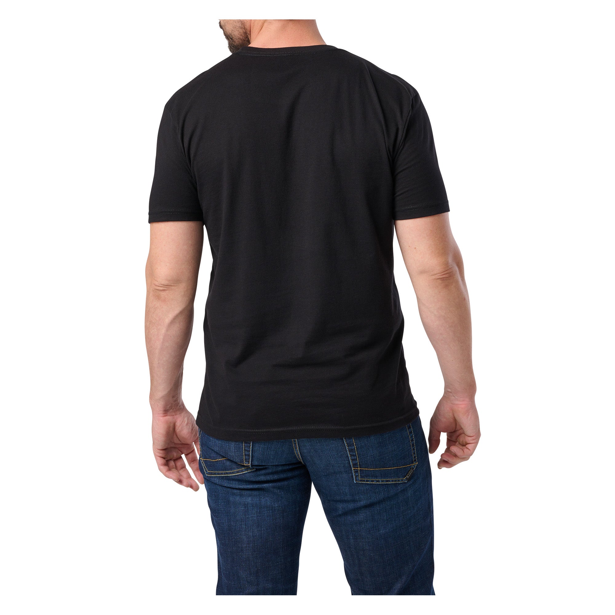 5.11 Tactical Purpose Crest Tee Black Tees & Tanks 5.11 Tactical Tactical Gear Supplier Tactical Distributors Australia