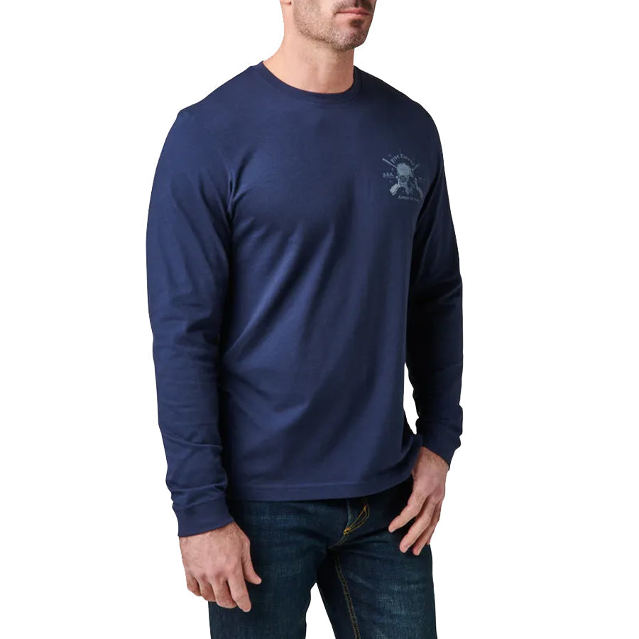 5.11 Tactical Quiet Warrior Long Sleeve Tee Tees 5.11 Tactical Tactical Gear Supplier Tactical Distributors Australia