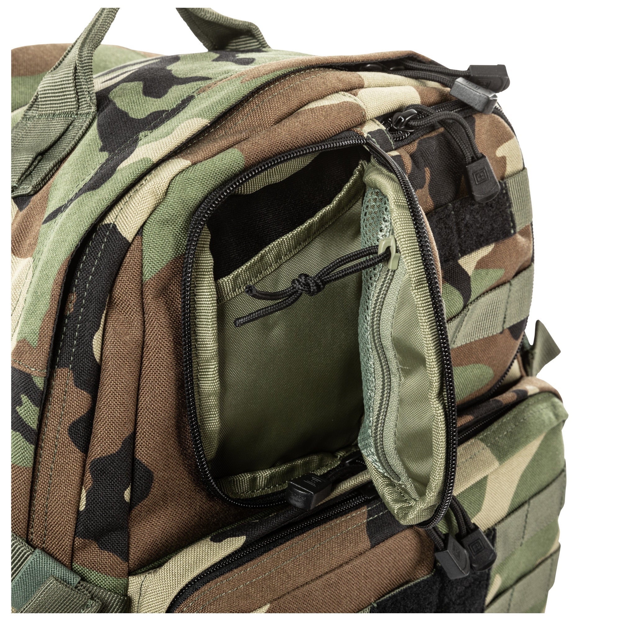 5.11 Tactical RUSH 24 2.0 Backpack 37L Woodland Camo Bags, Packs and Cases 5.11 Tactical Tactical Gear Supplier Tactical Distributors Australia