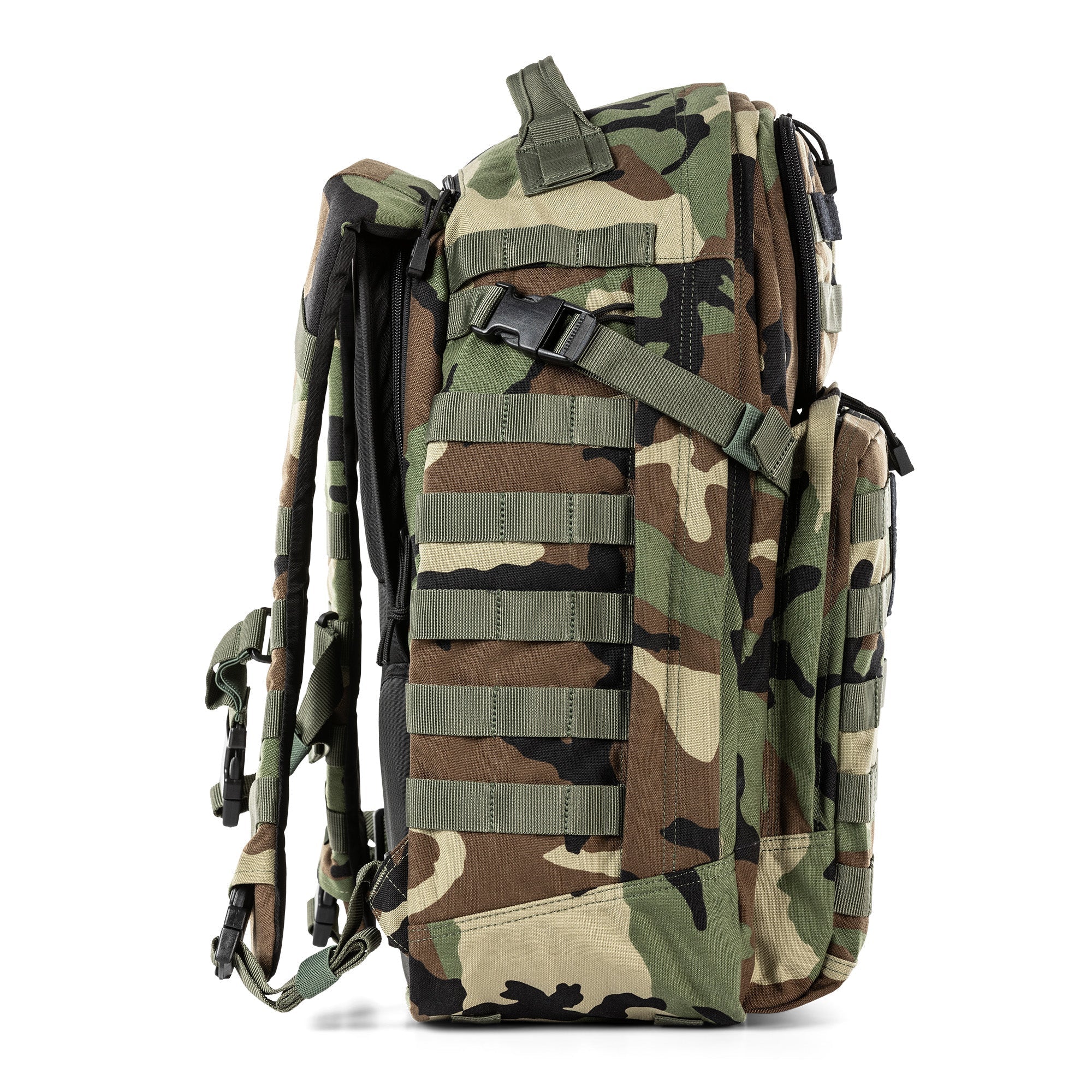 5.11 Tactical RUSH 24 2.0 Backpack 37L Woodland Camo Bags, Packs and Cases 5.11 Tactical Tactical Gear Supplier Tactical Distributors Australia