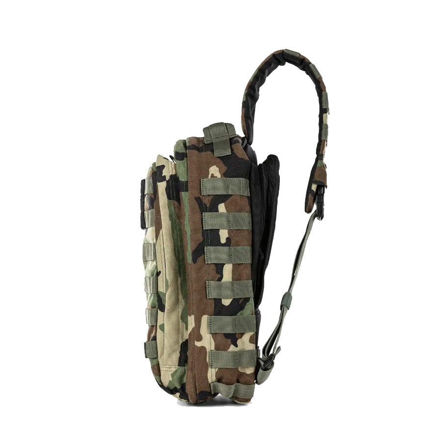 5.11 Tactical RUSH MOAB 8 Woodland Sling Pack 13L Sling Packs 5.11 Tactical Tactical Gear Supplier Tactical Distributors Australia