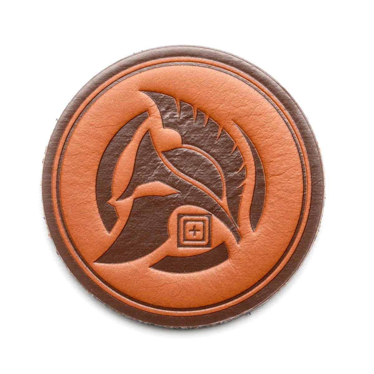 5.11 Tactical Spartan Coin Leather Patch Accessories 5.11 Tactical Tactical Gear Supplier Tactical Distributors Australia