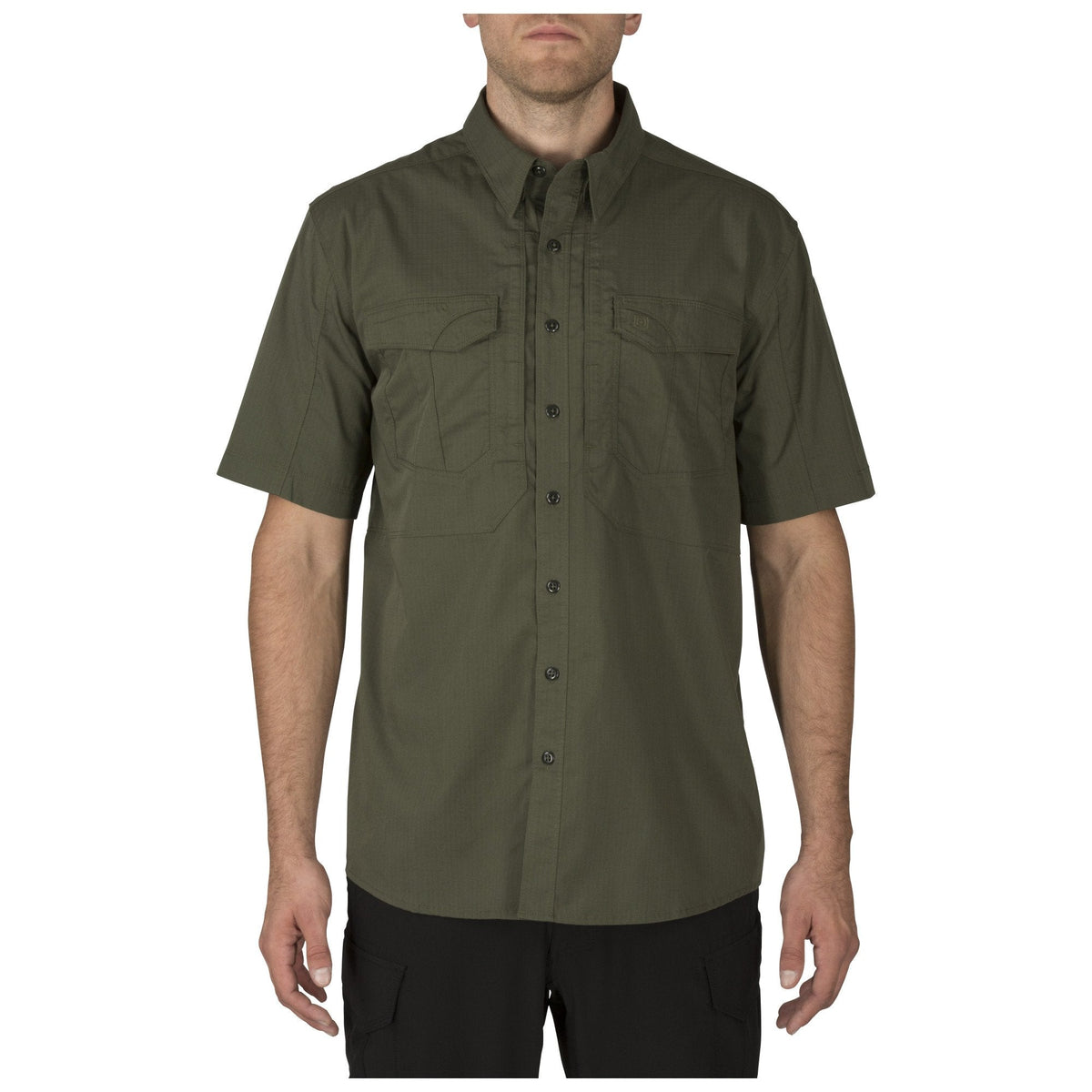 5.11 Tactical Stryke Short Sleeve Shirts TDU Green Shirts 5.11 Tactical Small Tactical Gear Supplier Tactical Distributors Australia