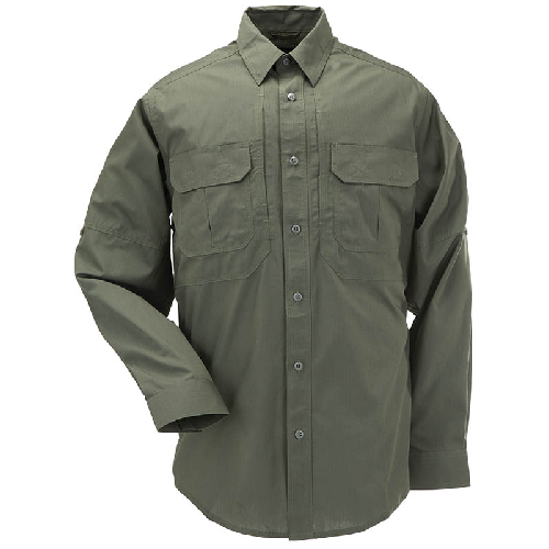 5.11 Tactical Taclite Pro Long Sleeve Shirt Long Sleeve Shirts 5.11 Tactical TDU Green Small Tactical Gear Supplier Tactical Distributors Australia