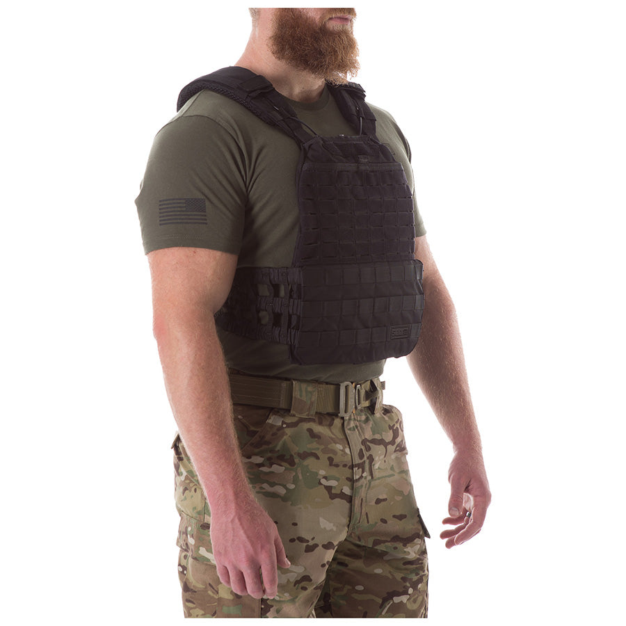 5.11 Tactical TacTec Plate Carrier Vests & Plate Carriers 5.11 Tactical Black Tactical Gear Supplier Tactical Distributors Australia