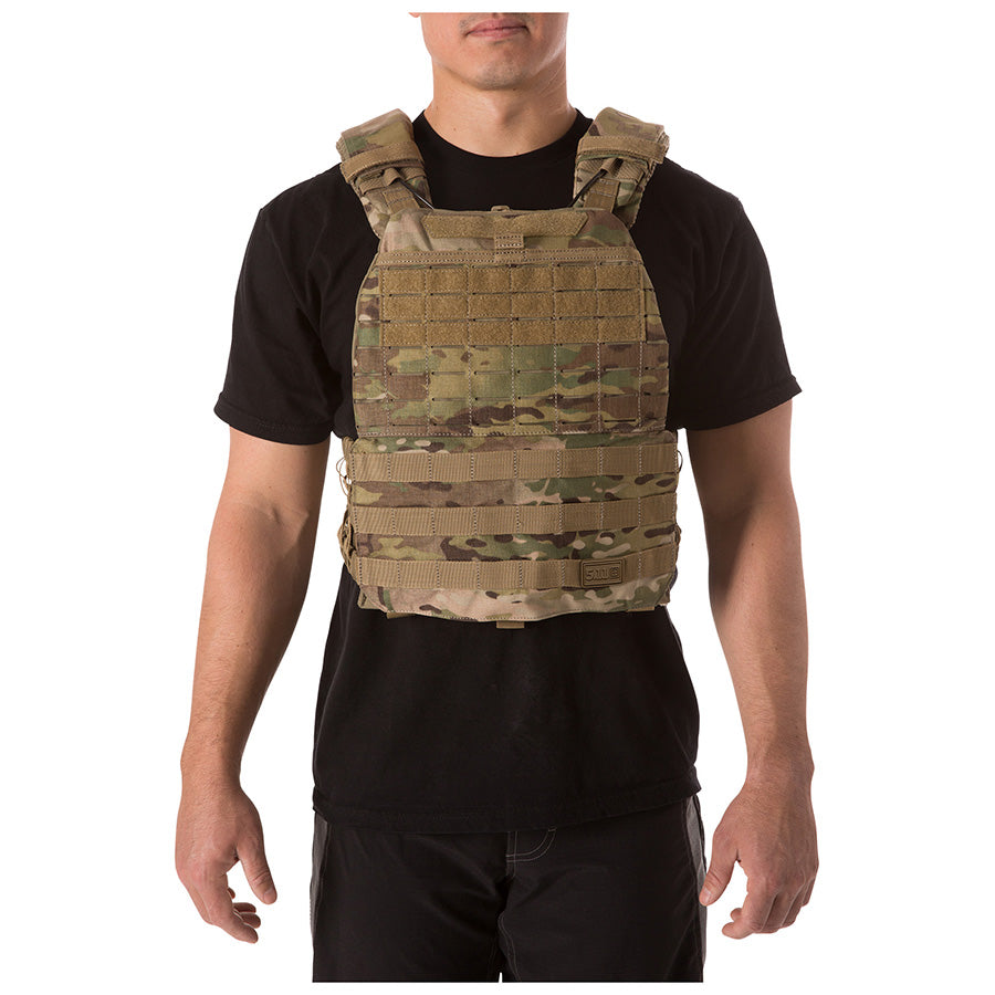 5.11 Tactical TacTec Plate Carrier Multicam Vests & Plate Carriers 5.11 Tactical Tactical Gear Supplier Tactical Distributors Australia