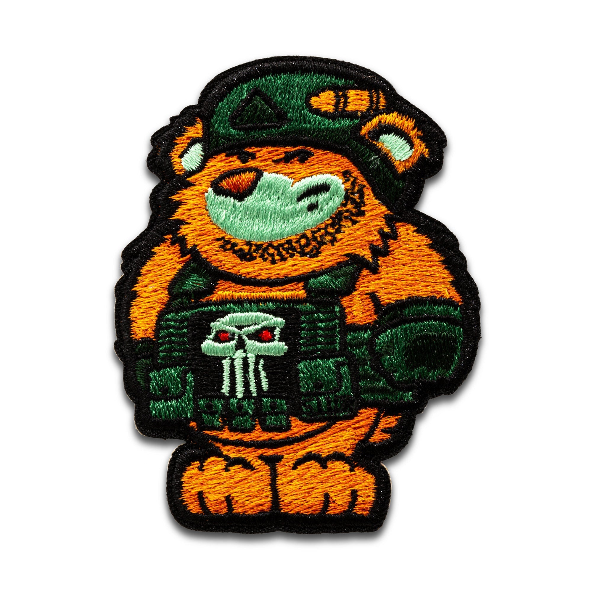 5.11 Tactical Tactical Teddy Bear Patch Accessories 5.11 Tactical Orange Tactical Gear Supplier Tactical Distributors Australia