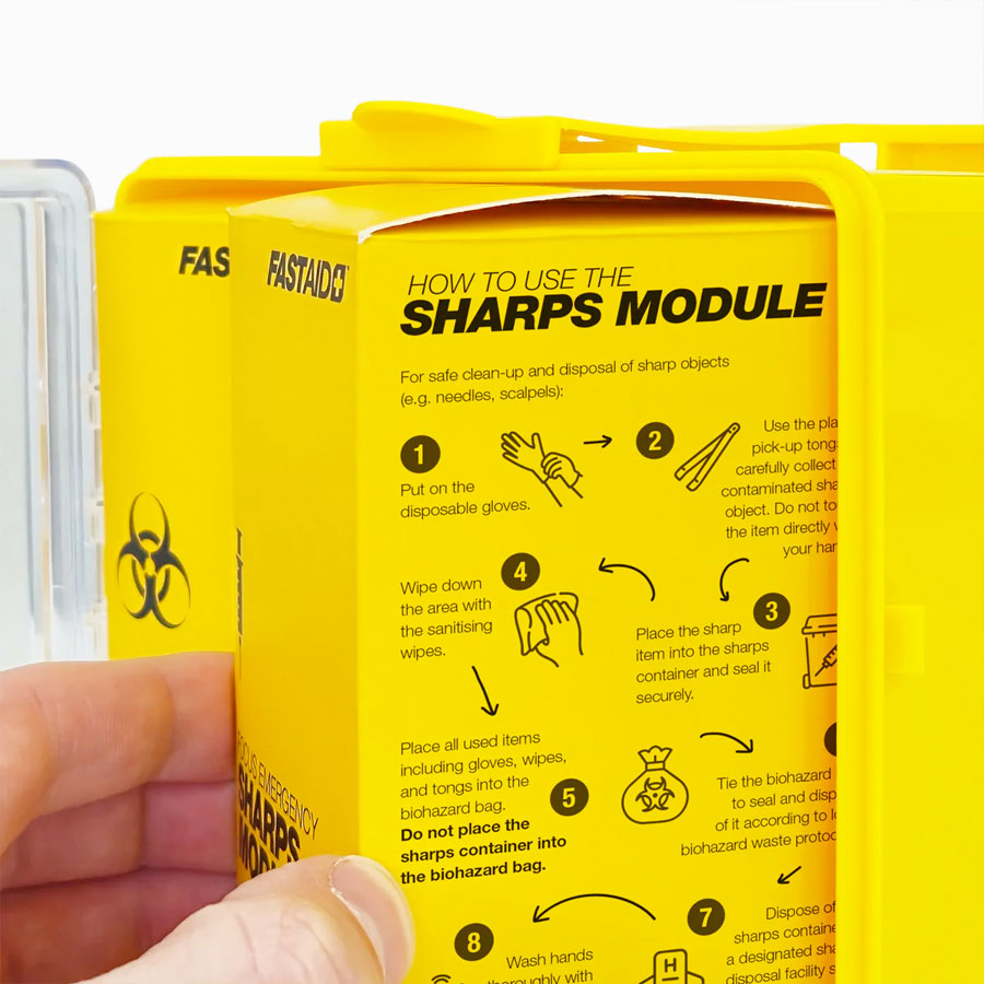 Warrior Medical FastAid Focus Emergency Biohazard Station