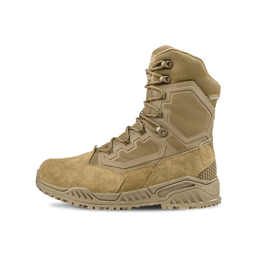 Condor Brigade 8" Tactical Boots - Zip Coyote Brown