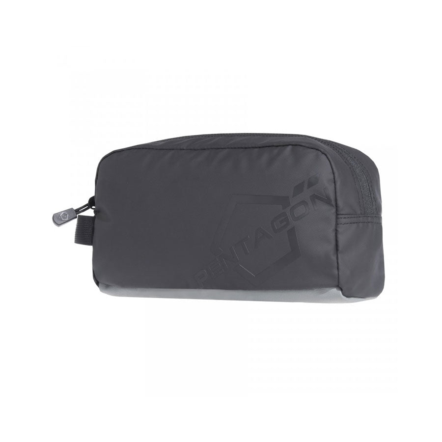 Pentagon Tactical K17071-STL Raw Travel Kit Pouch Stealth Black