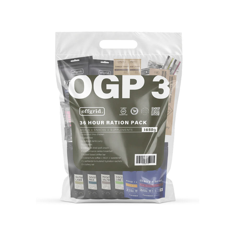 Offgrid Provisions Ration Pack - OGP3 36HR