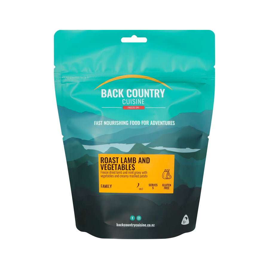 Back Country Cuisine Roast Lamb & Veges Gluten Free